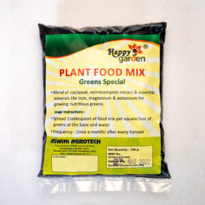 Plant Food Mix – Greens Special (100g)  <br /> <span class="happy-info"> – Happy Garden </span>